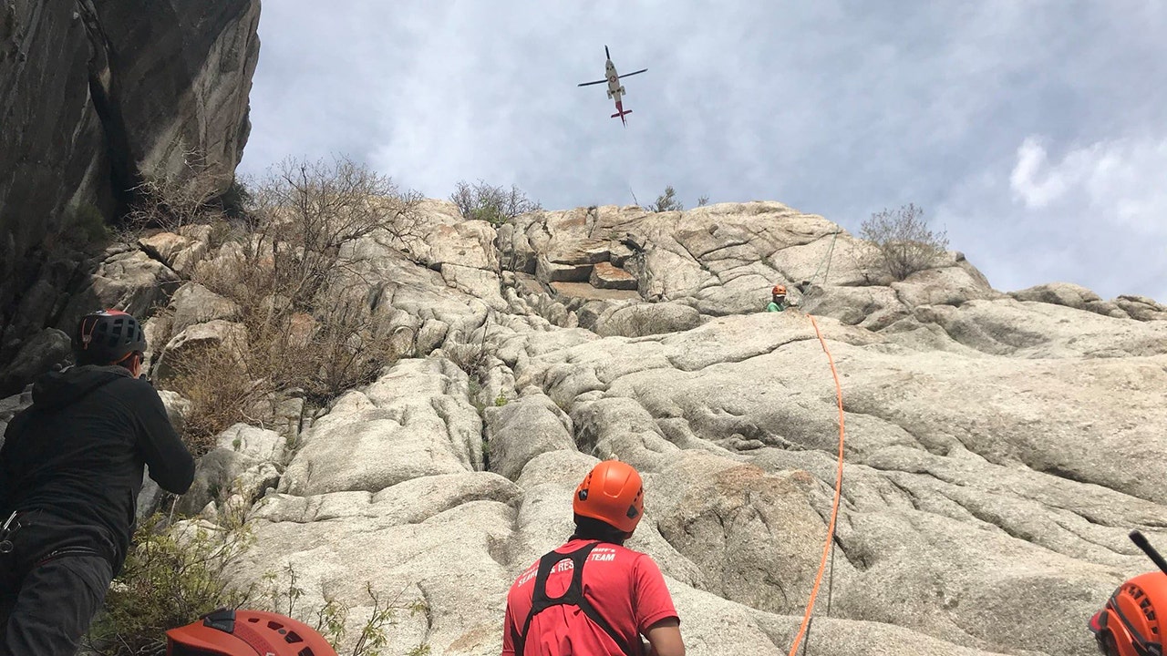 Utah climber rescued from spot called 'Certain Death’ after rock ‘size of a refrigerator’ rolled on him