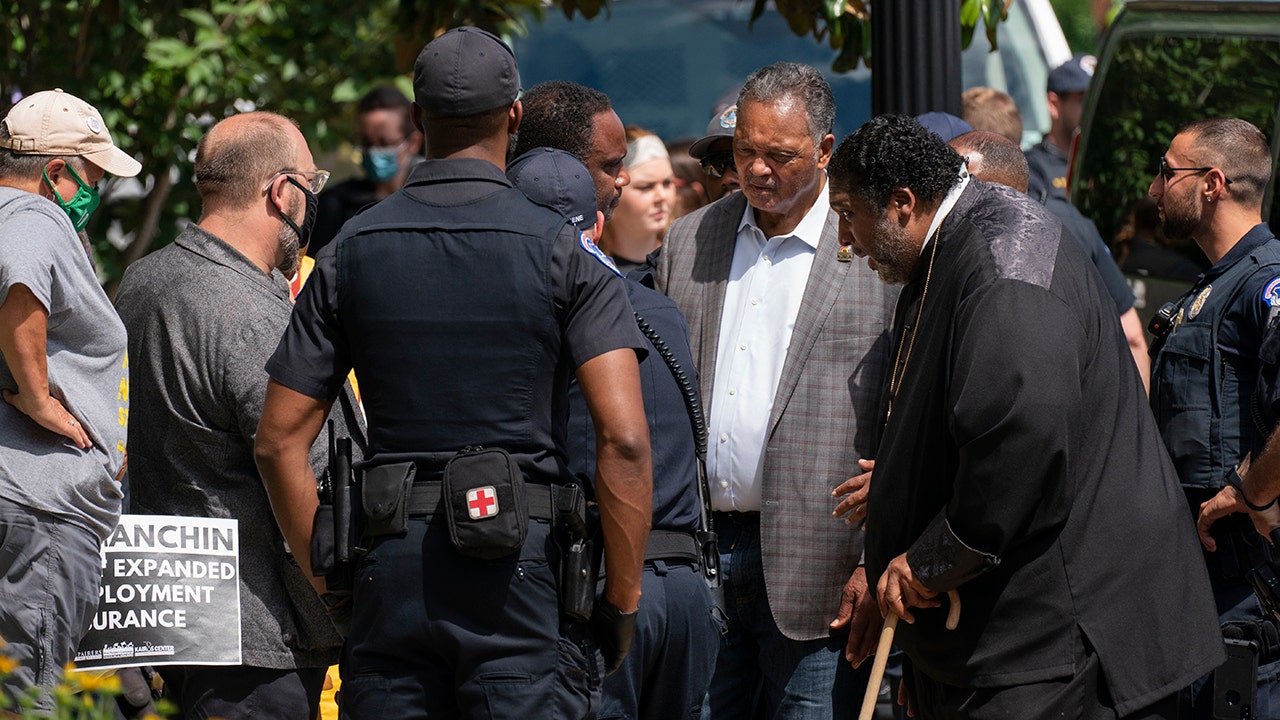 Jesse Jackson, William Barber arrested during filibuster protest outside Capitol