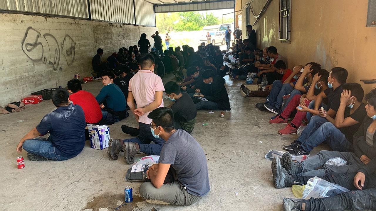 Texas border stash house packed with 108 migrants in searing heat