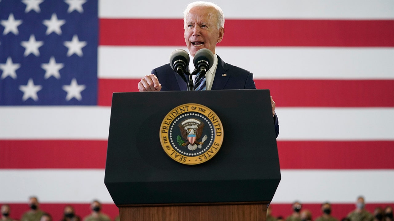 Biden says those who oppose Democrat voting rights bill are on the side of Jefferson Davis