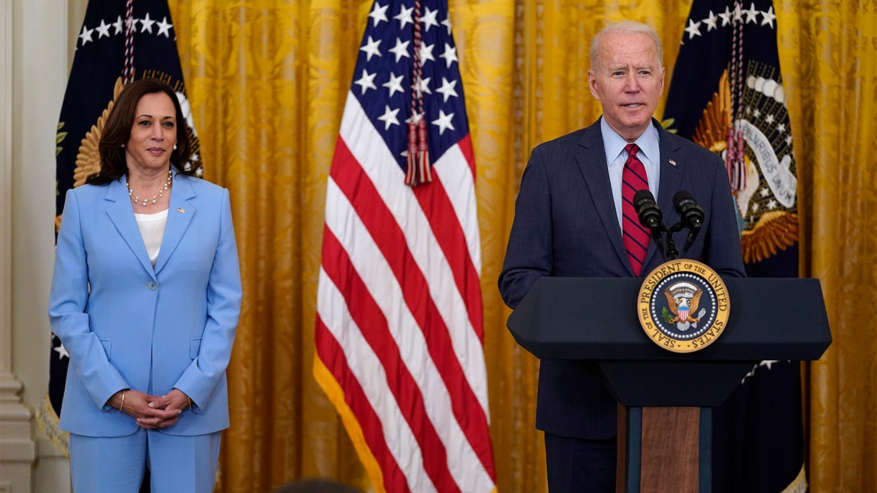 Biden praises Harris for 'great job' on border despite taking months to get there