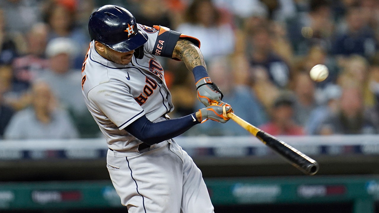 Astros beat Tigers 3-2, extend winning streak to six games