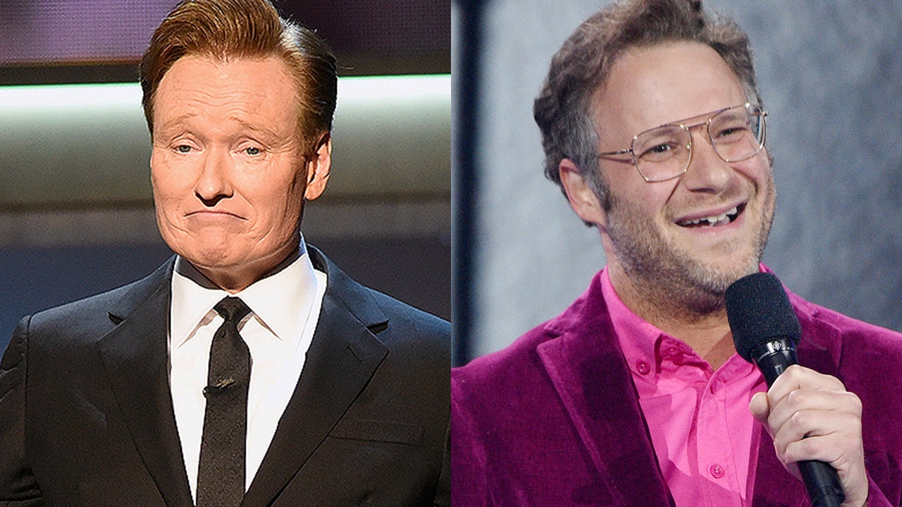 Conan O'Brien smokes pot on-air with Seth Rogen as late-night show comes to an end
