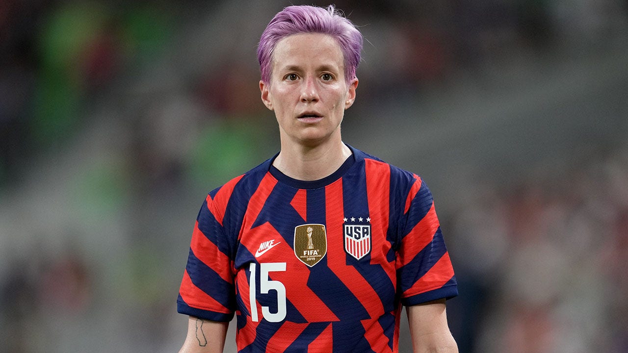 Former college volleyball player hits back at soccer star Megan Rapinoe ...