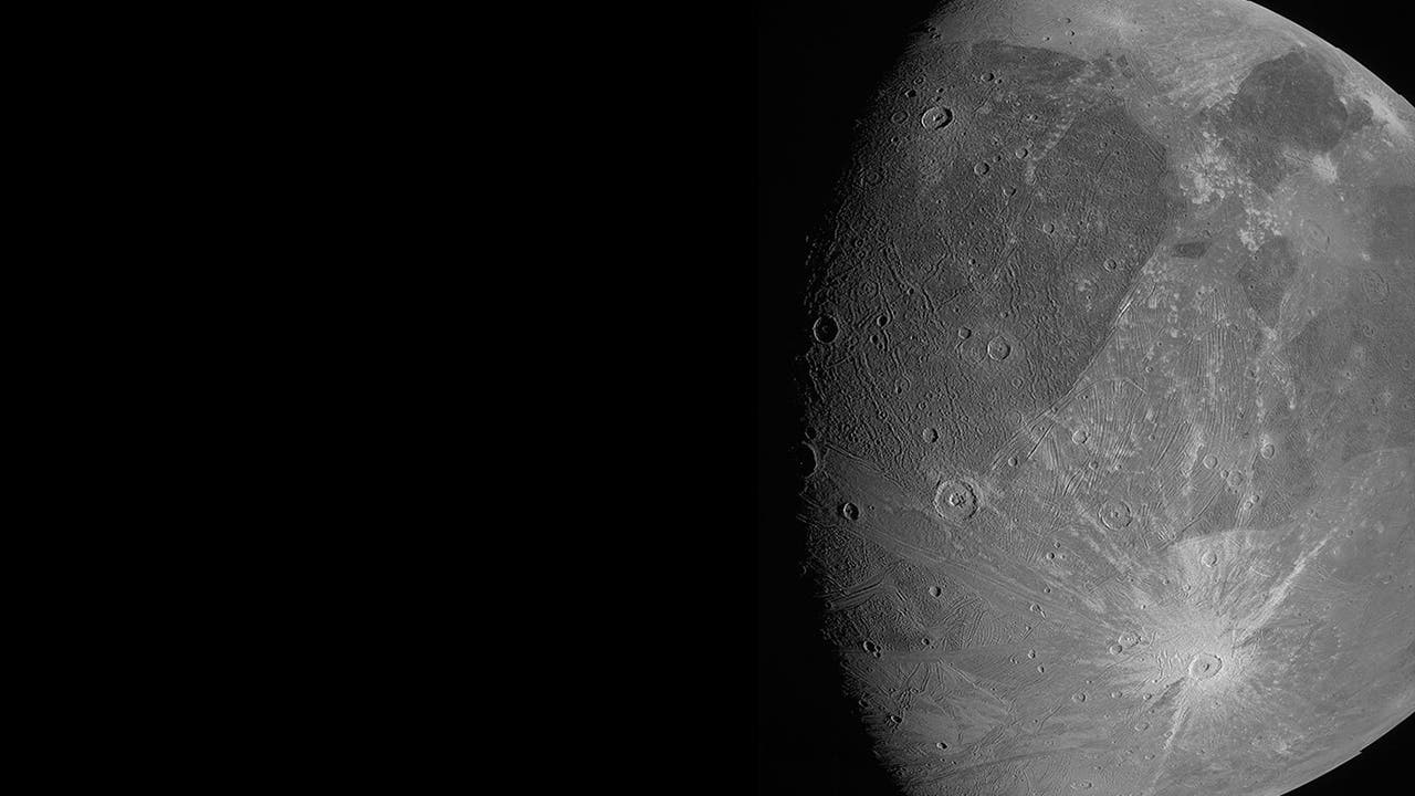 Spacecraft buzzes Jupiter's mega moon, 1st close-up in years