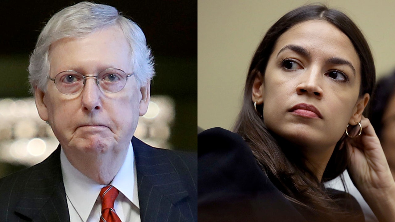 McConnell hits back at AOC's criticism: She can't even sell her far-left agenda to her own party