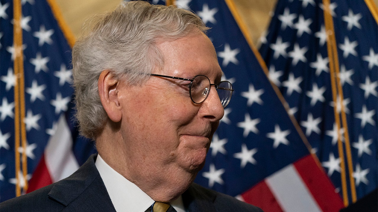 Republicans block 'rotten' election reform bill in Senate as VP Harris presides over debate