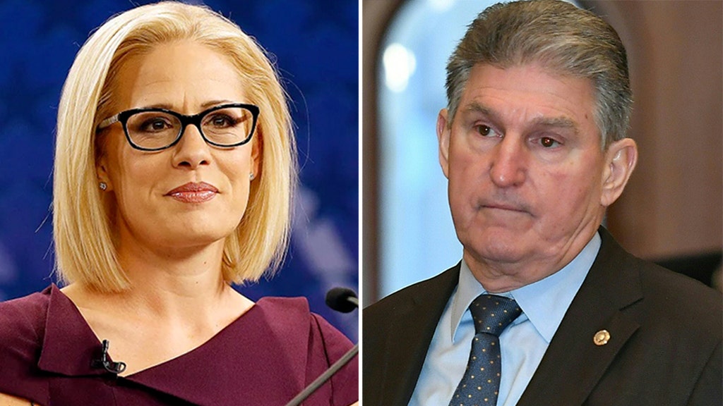 Reporters continue to harass Manchin, Sinema about eliminating filibuster to pave way for Dem agenda