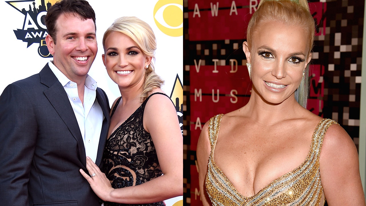 Jamie Lynn Spears' husband seemingly caught looking at sister-in-law Britney's Instagram