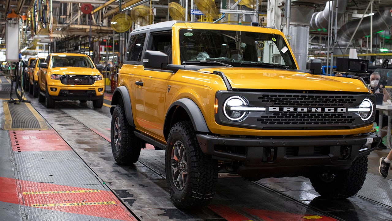 Ford Bronco production restarts after 25 years