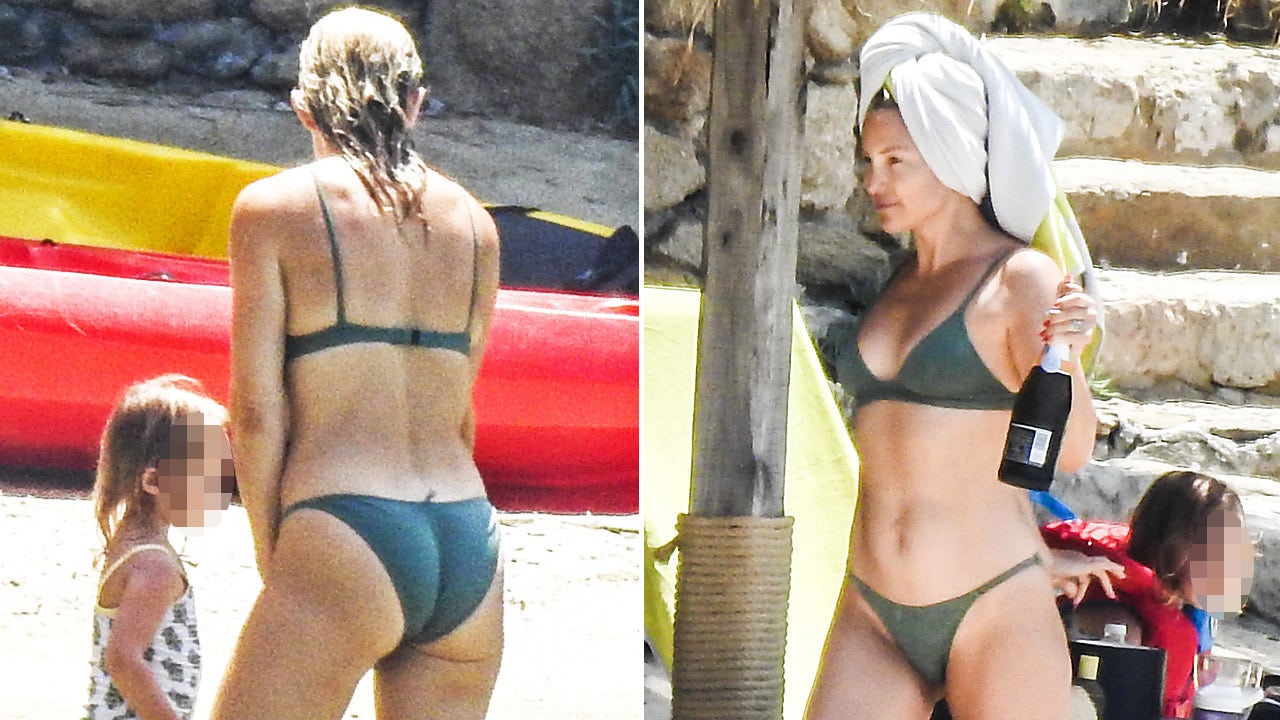 Kate Hudson flaunts bikini bod while on vacation in Greece