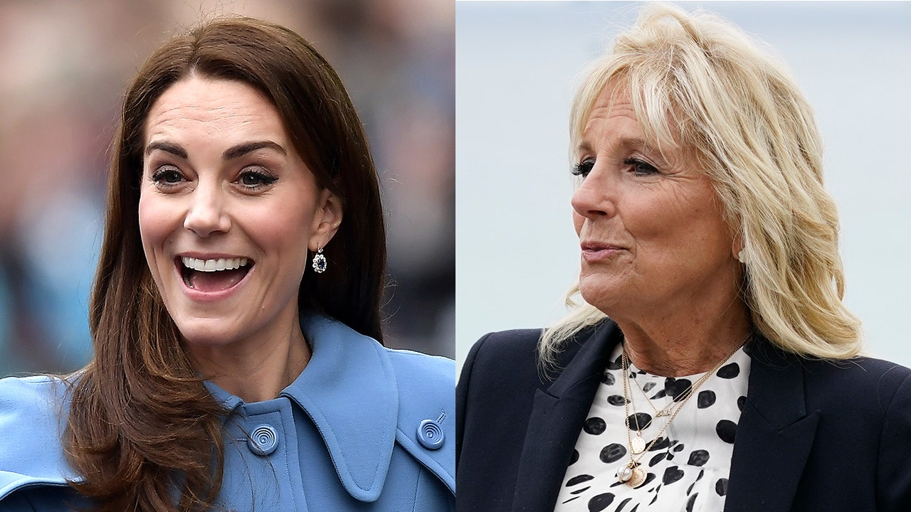 Jill Biden, Kate Middleton visit UK classroom, with early childhood education in focus