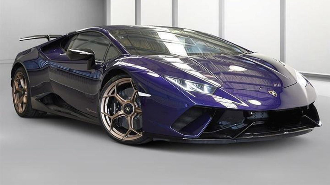 Cops auctioning serial speeder’s $350G Lamborghini