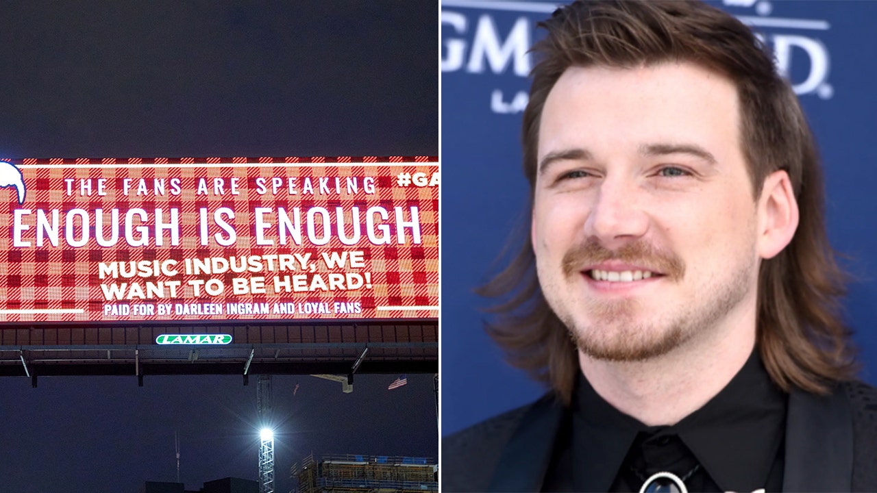 New billboards protesting Morgan Wallen's limited eligibility at CMT Awards pop up around Nashville - Fox News