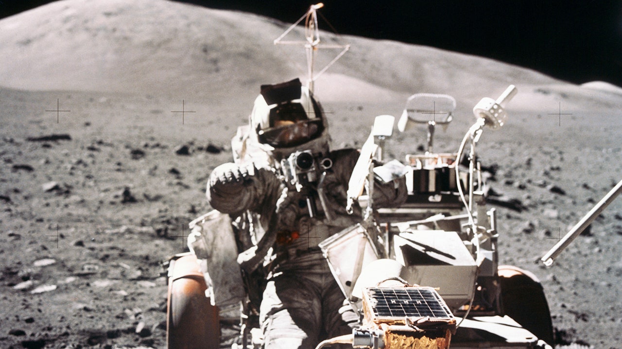 Apollo 17 astronaut Harrison Schmitt has some ideas for GM's new lunar vehicle