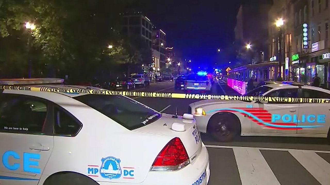 DC police officer rushed to hospital after getting shot