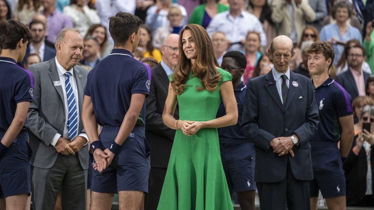 Kate Middleton steps out for first time after COVID-19 isolation at Wimbledon with Prince William