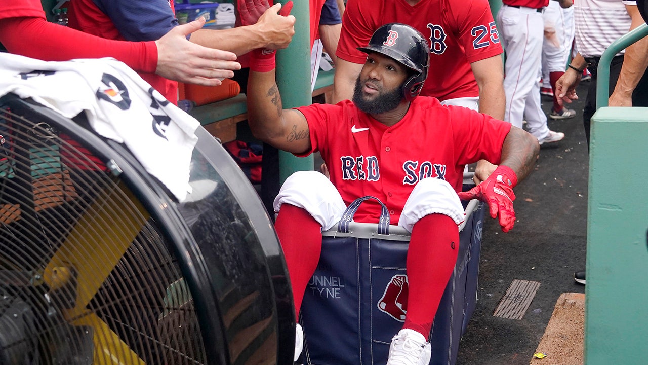 Red Sox in 4-3 victory over the Royals