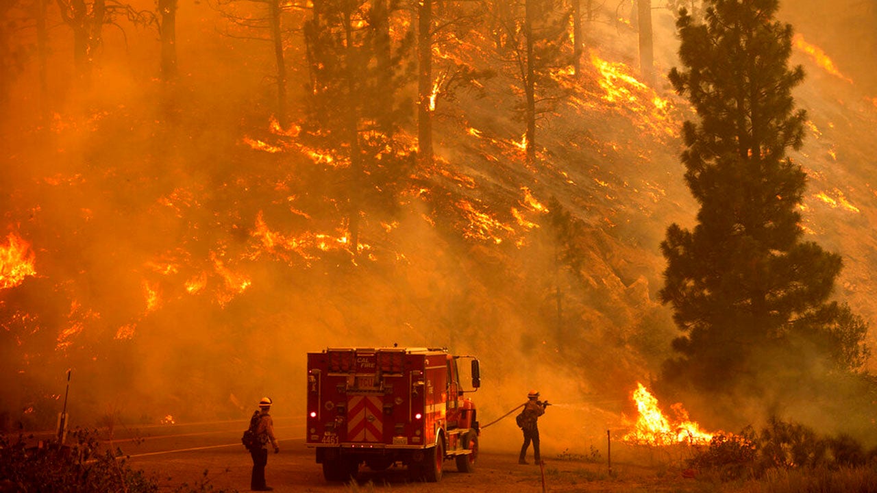 Wildfires spread across almost 1M miles of drought-stricken US