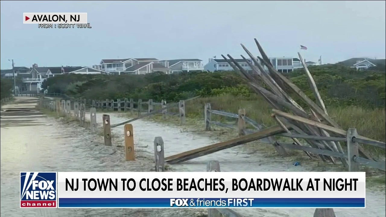 Crime forces Jersey Shore town to close beach, boardwalk early