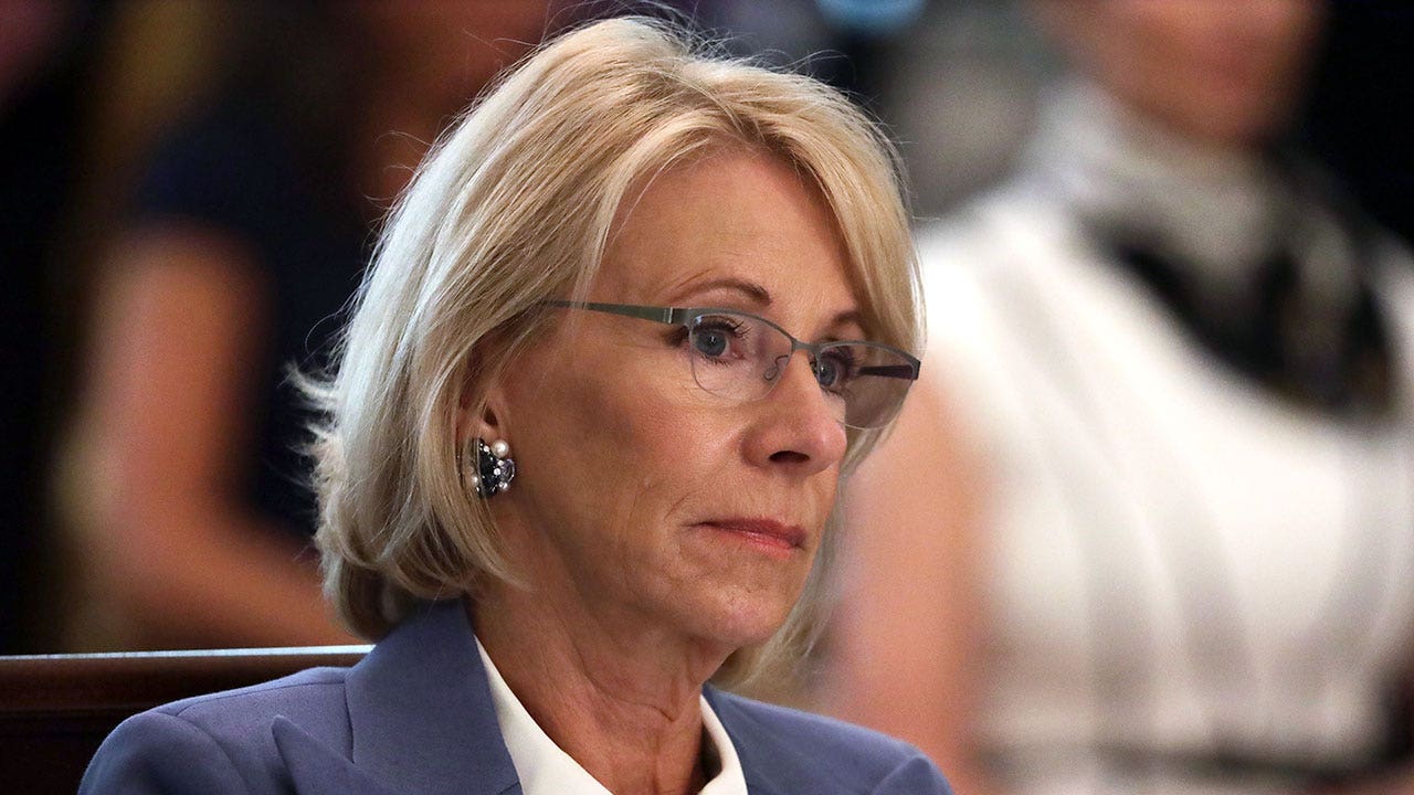 Former Education Sec. Betsy DeVos calls Biden admin's new parents council a 'laughable' effort