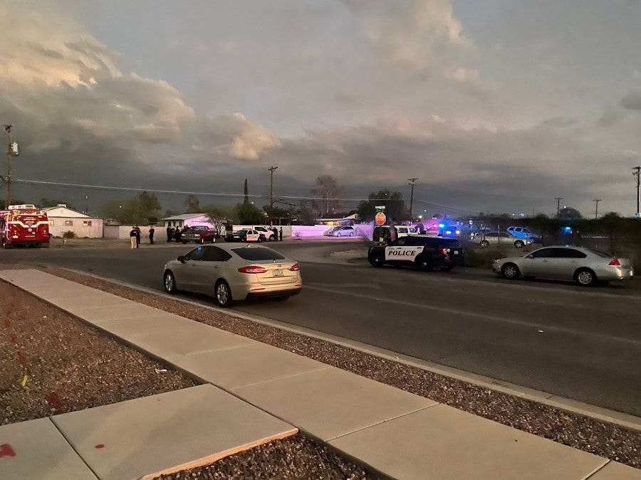 Tucson shooting: 2 dead, several injured, including EMT personnel, near house fire; kids missing