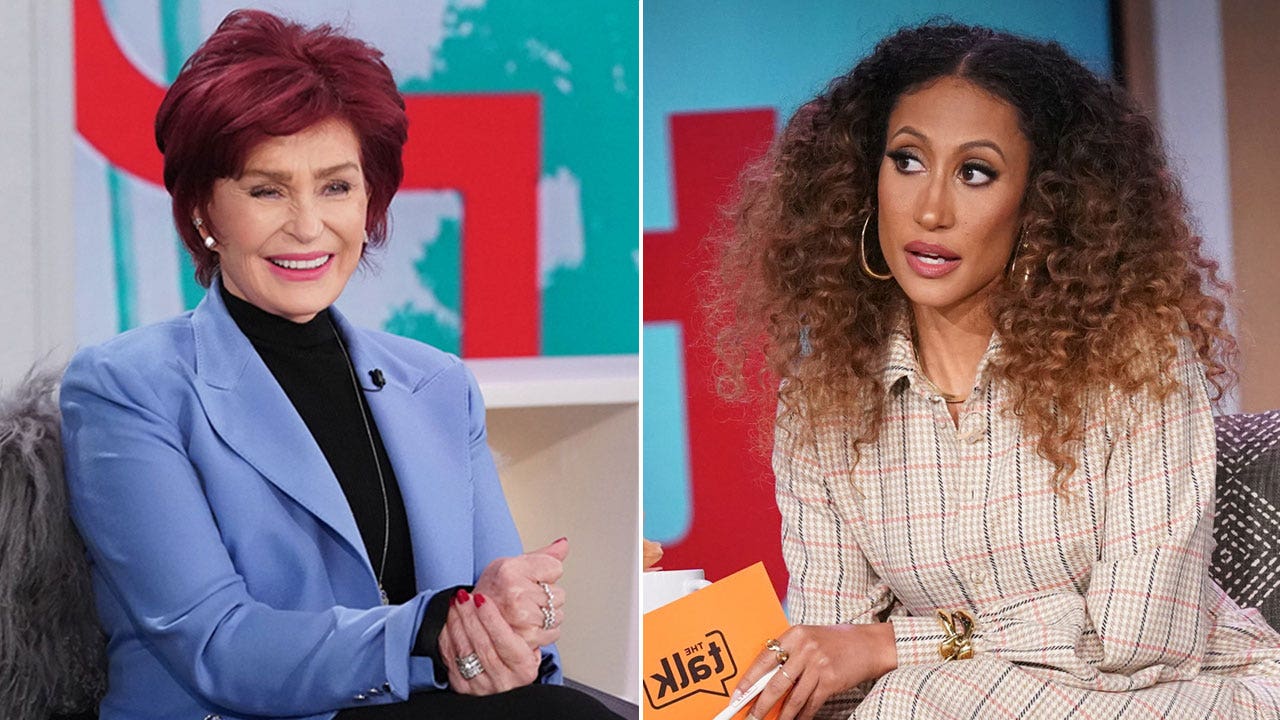 ‘The Talk’ co-host Elaine Welteroth consoled Sharon Osbourne after on ...