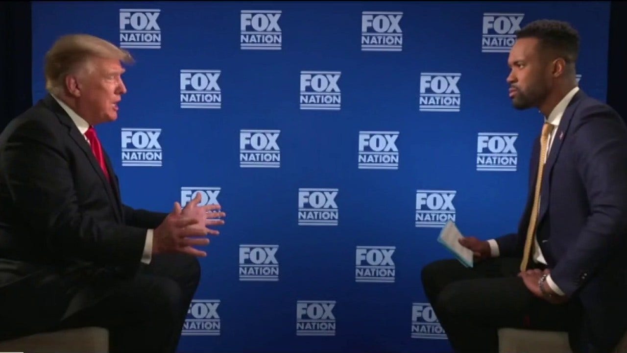 Former President Trump in Fox Nation interview: 'You have to give police back their authority'