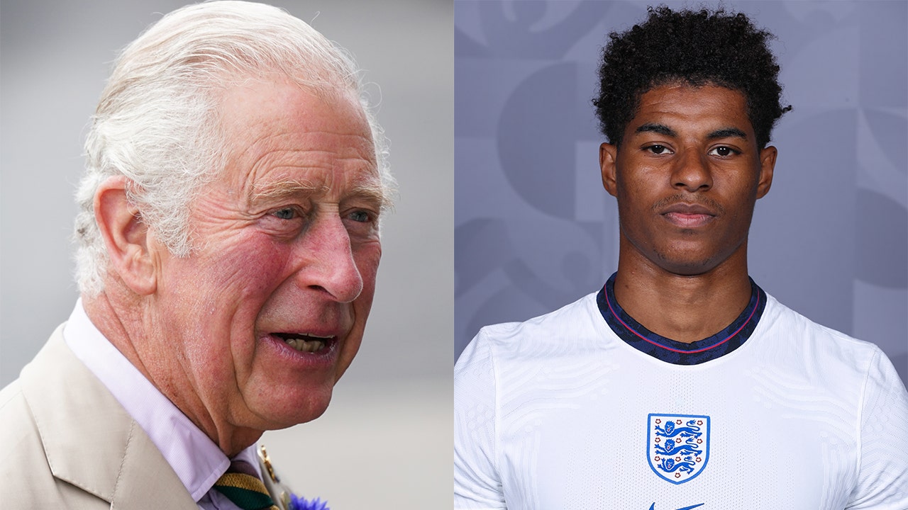 Prince Charles praises English soccer star Marcus Rashford amid Euro 2020 loss, racist abuse