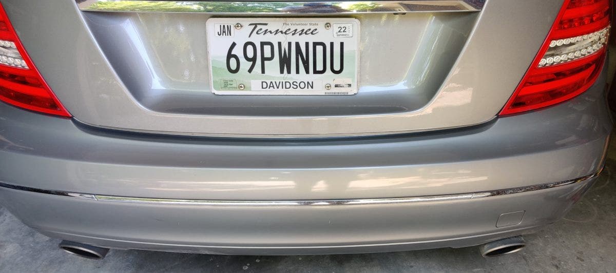Tennessee woman sues after state officials deem vanity license plate 'offensive'