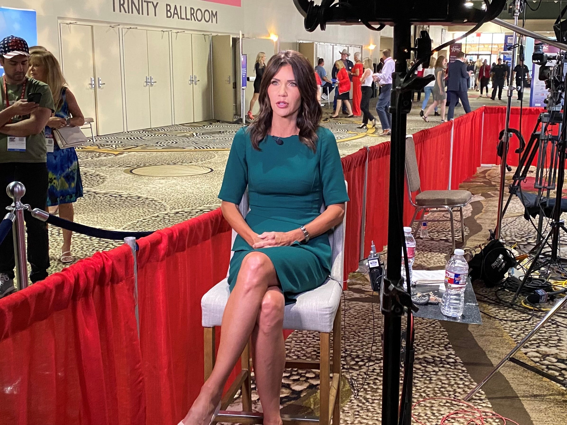 Noem, at CPAC, argues country needs to 'fix damage' Biden is doing