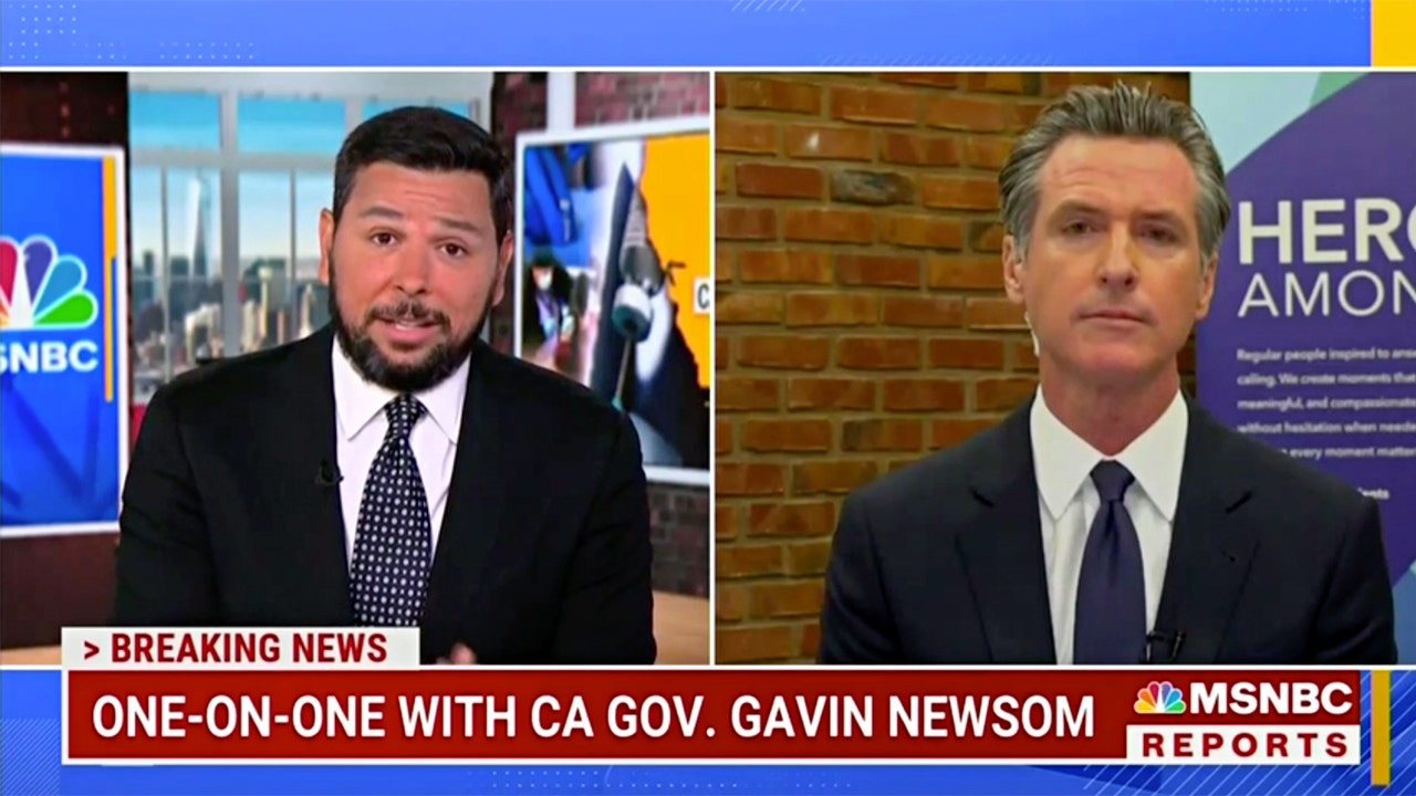 California Governor Newsom Blames Conservative Media For 'this Damn ...