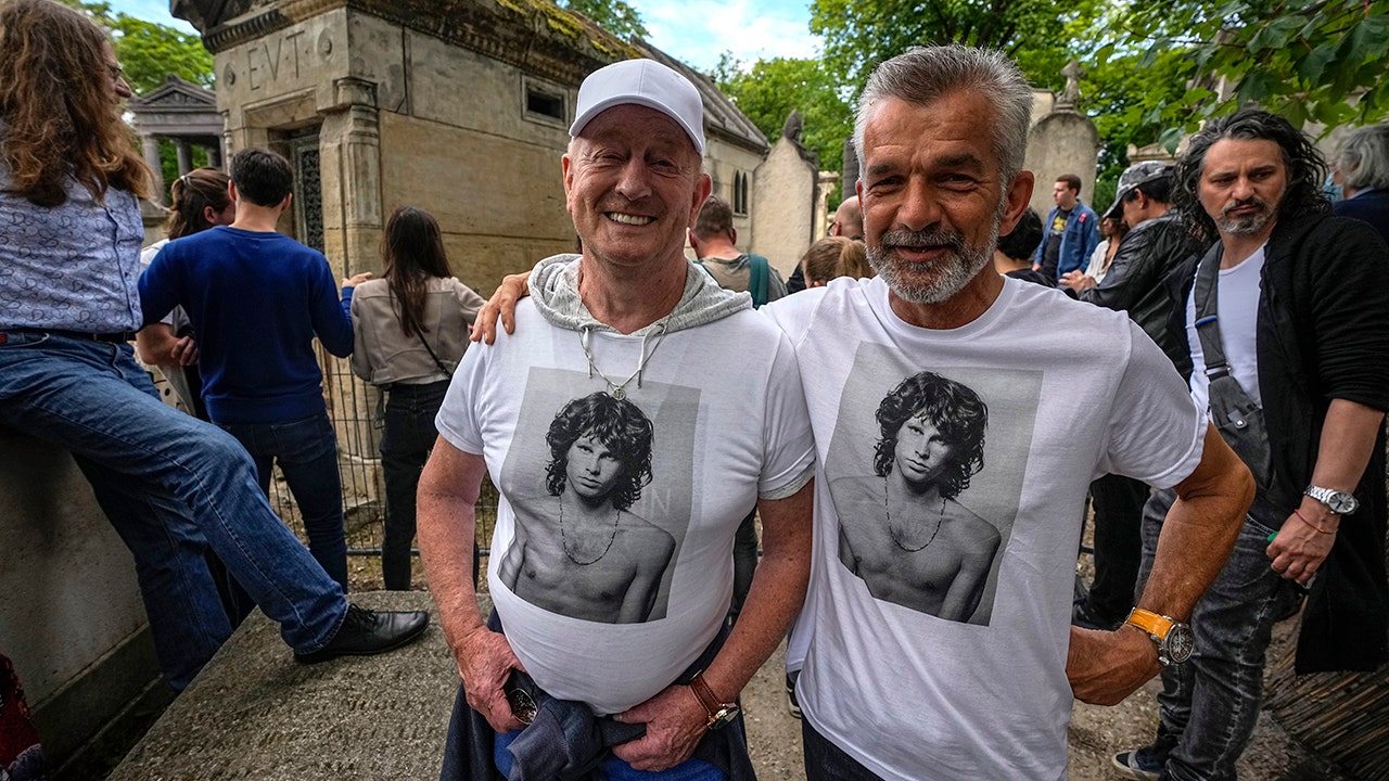 Doors fans remember Jim Morrison in Paris on 50th anniversary of his death
