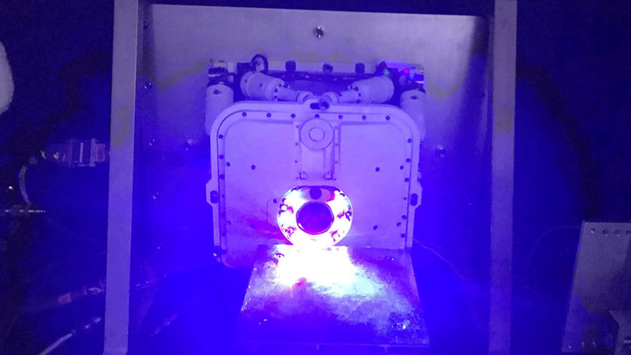 PIXL, one of seven instruments aboard NASA's Perseverance Mars rover, is equipped with LED lights surrounding its aperture to take pictures of rocky targets in the dark.  Thanks to artificial intelligence, PIXL uses images to determine how far it is from a target to be scanned.