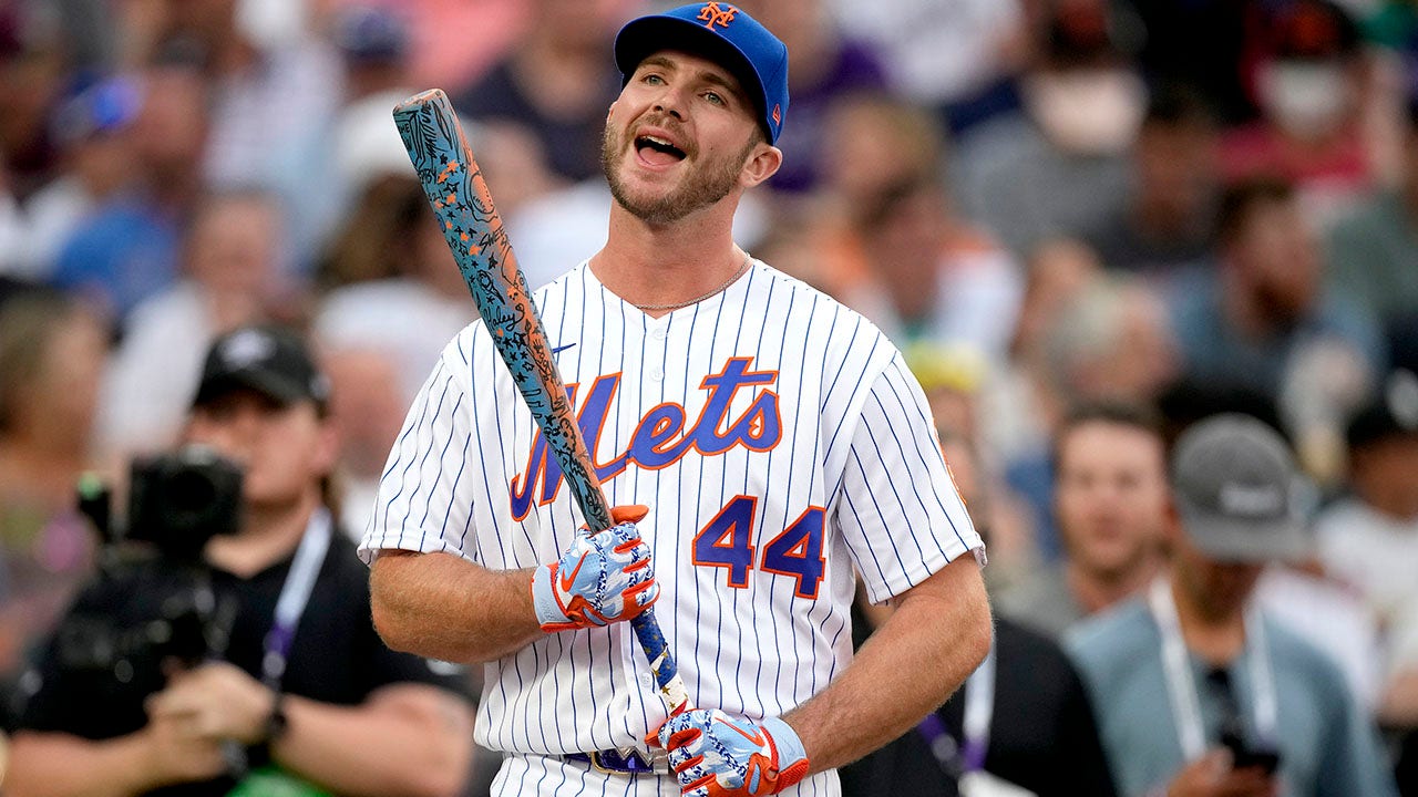Overlay video shows how consistent Pete Alonso's Derby pitcher was