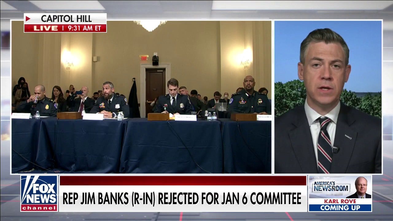 Rep. Banks says Pelosi must answer questions about intelligence reports prior to January 6th