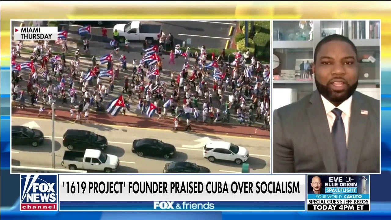 Rep. Donalds: 'Outraged but not surprised' on '1619 Project' founder praising Cuba's communism