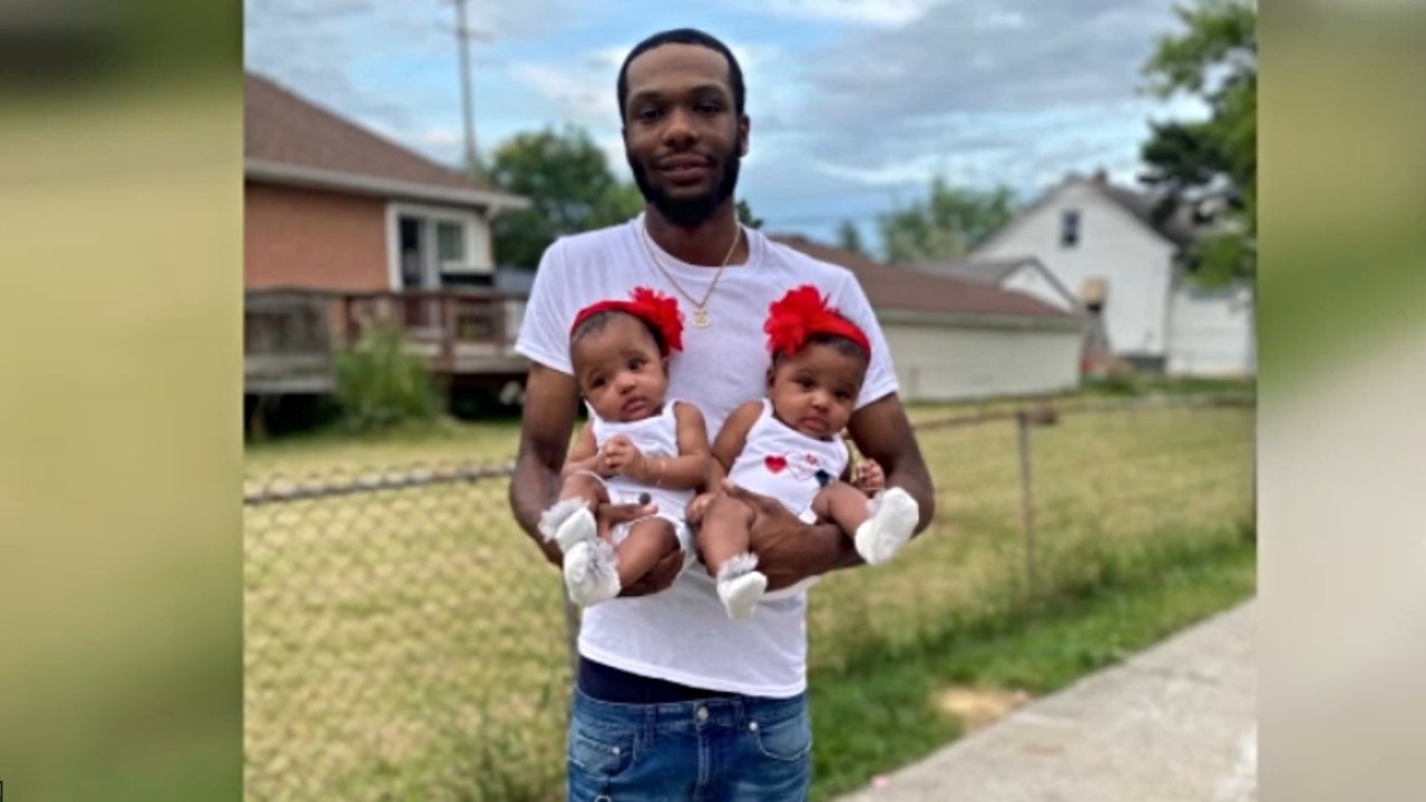 Father saves his infant twin girls from house fire