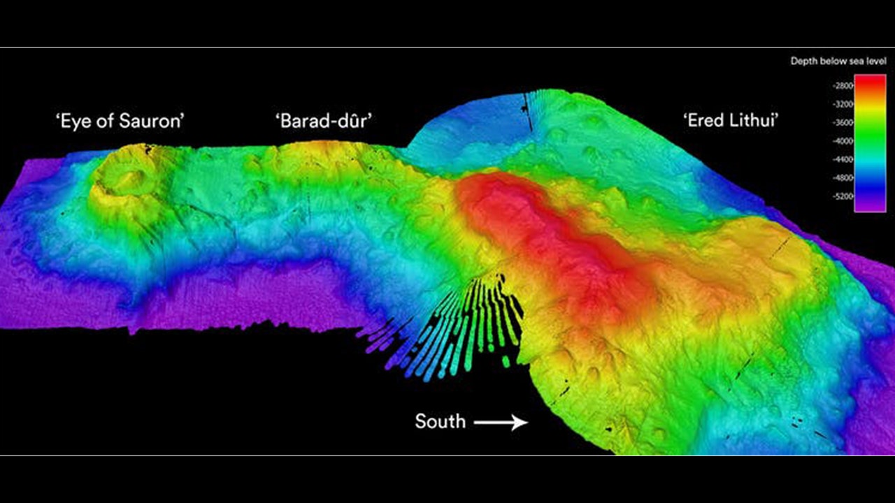 Un volcan sous-marin a été récemment découvert du nom de cette célèbre concession