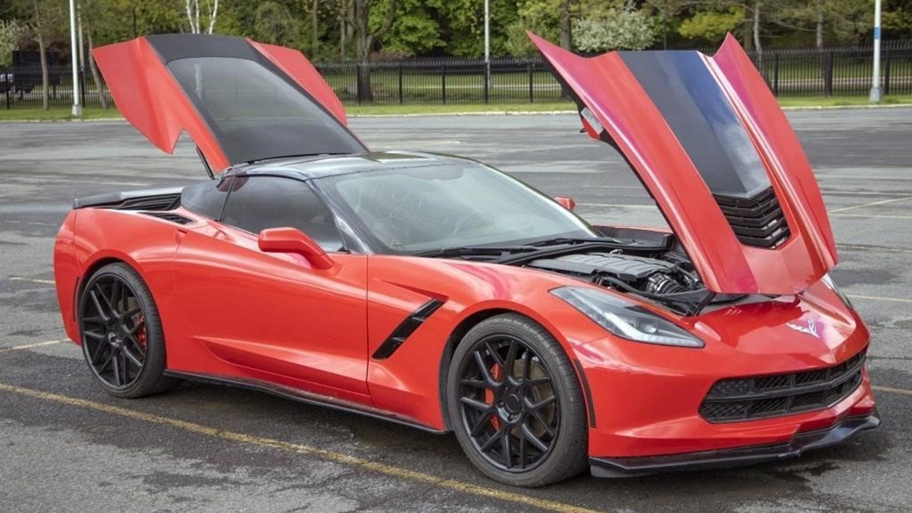 New York State auctioning stolen 2015 Chevrolet Corvette ... again