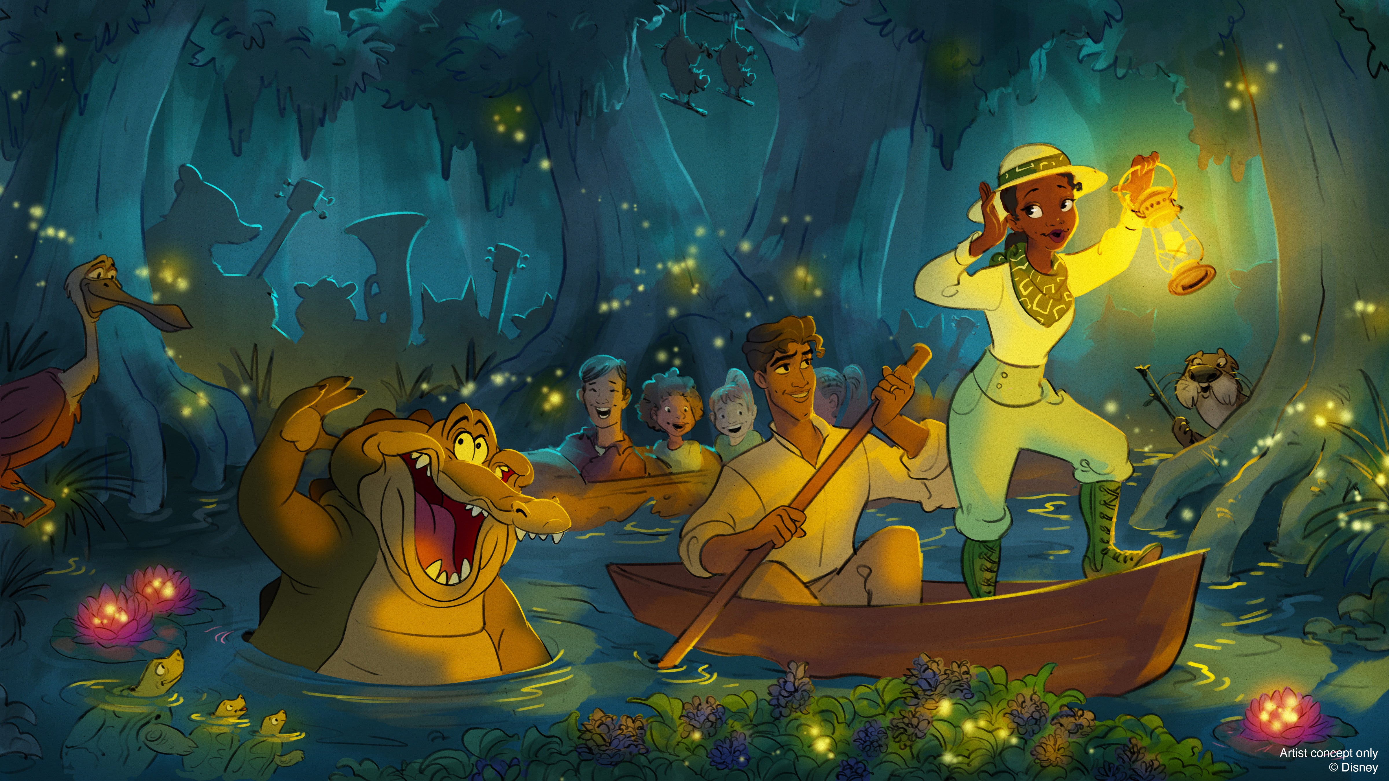 First look at new details of Disney's upcoming 'Princess and the Frog' attraction