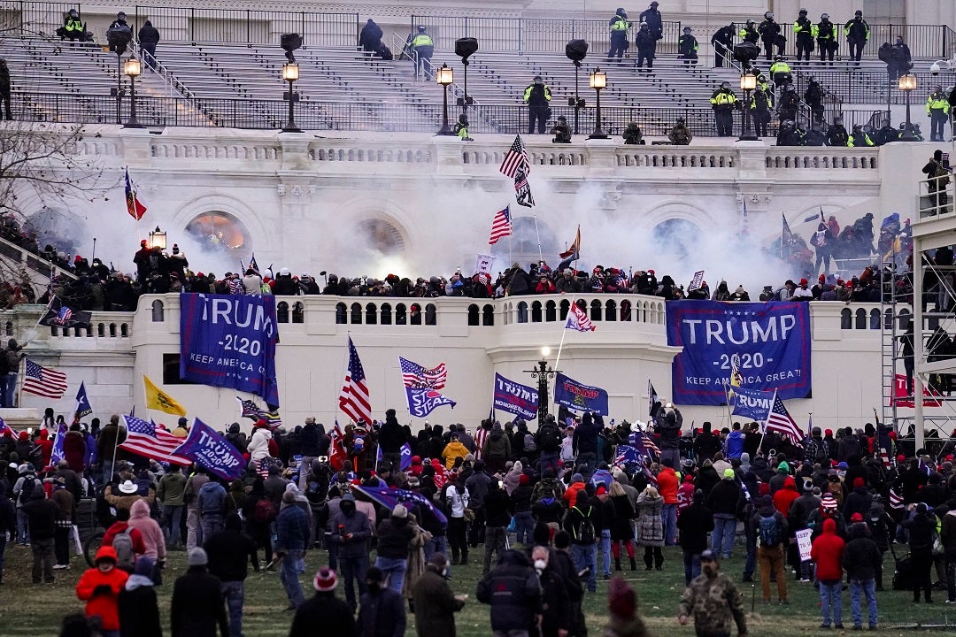 Ex-cop could get eight years in prison for role in storming U.S. Capitol