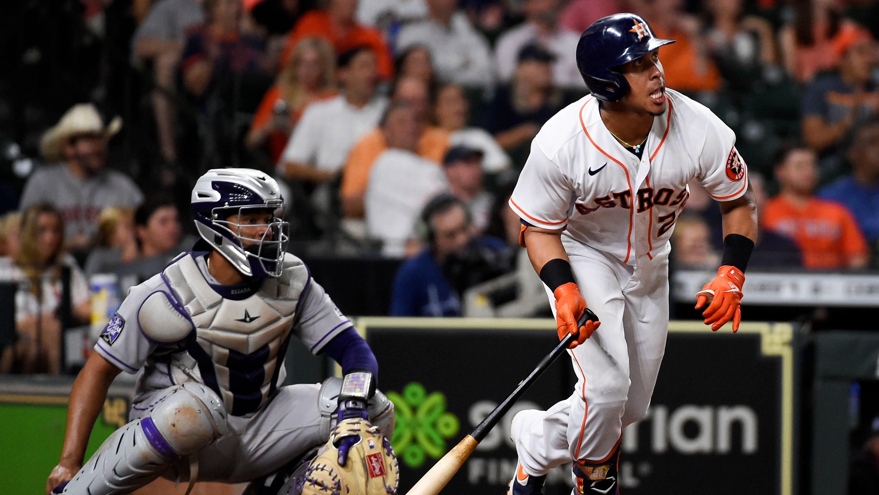 Astros allow just two hits in 4-1 win over Rockies