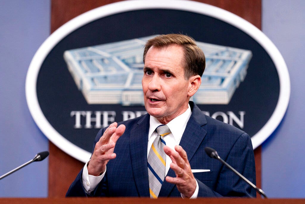 Pentagon spokesman defends remarks that Kabul wasn't in 'imminent' danger of falling to Taliban