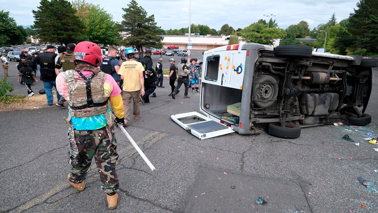 Journalist covering Portland clashes says she was attacked by alleged Antifa protesters