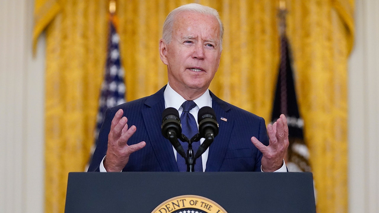 Defiant Biden takes 'responsibility' for decision to withdraw troops from Afghanistan, touts mission success