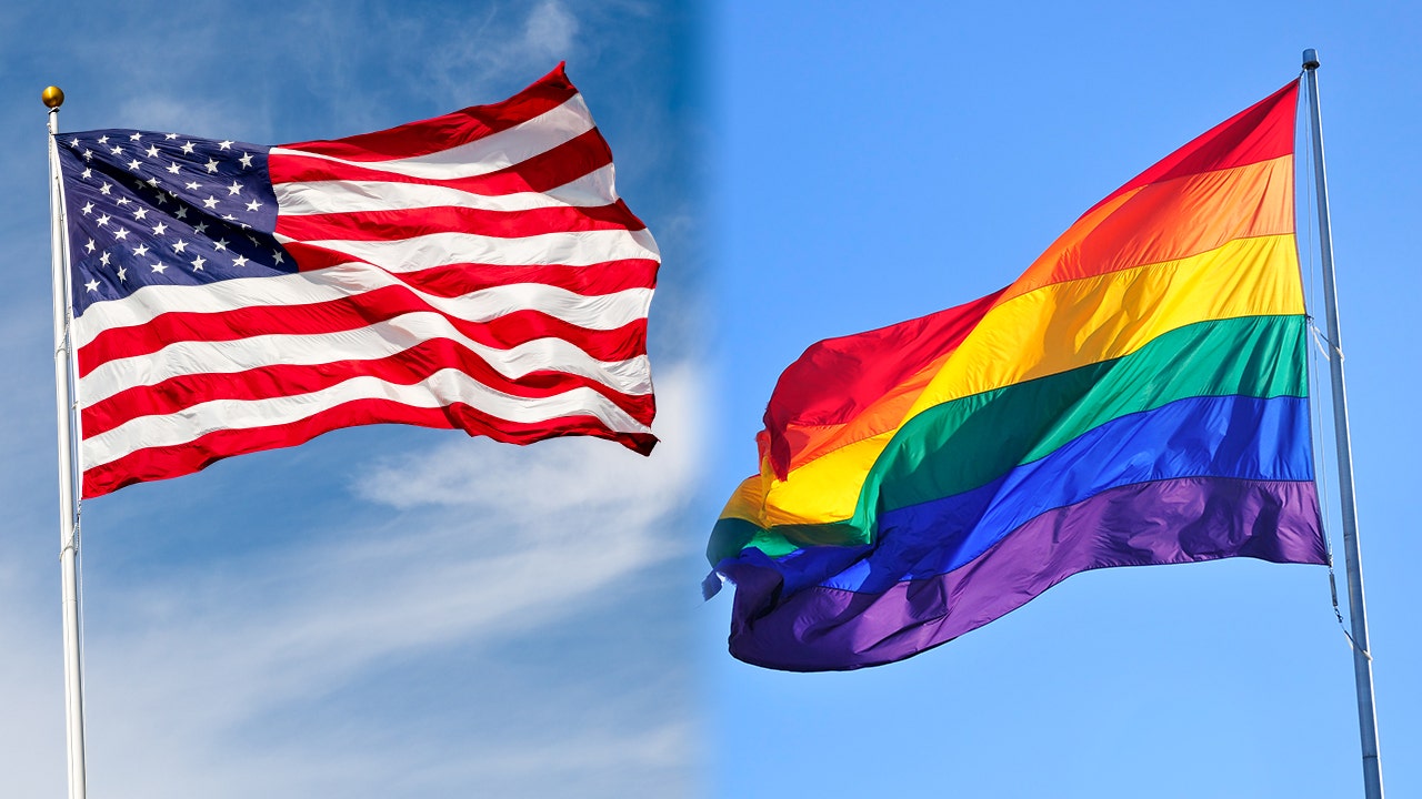 California teacher boasts not having American flag, tells students to pledge allegiance to gay pride flag