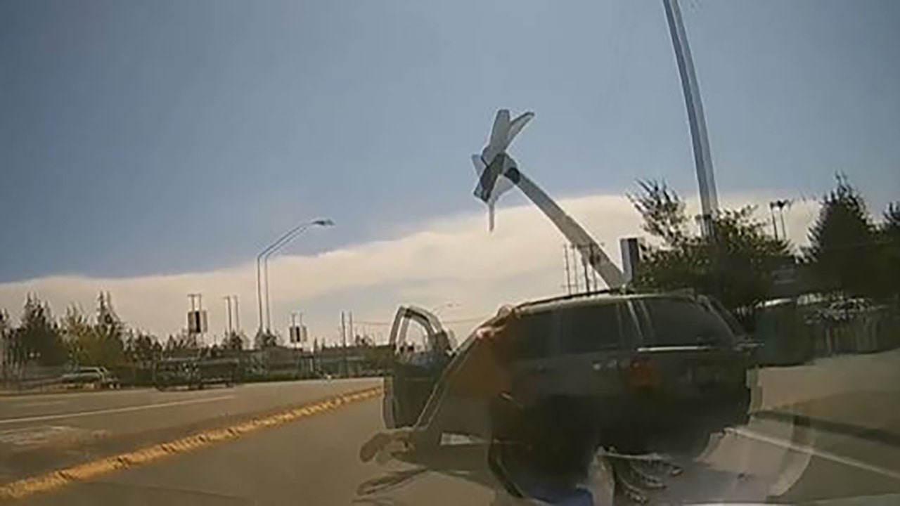 Washington state driver caught on video hurling ax in road rage incident: report