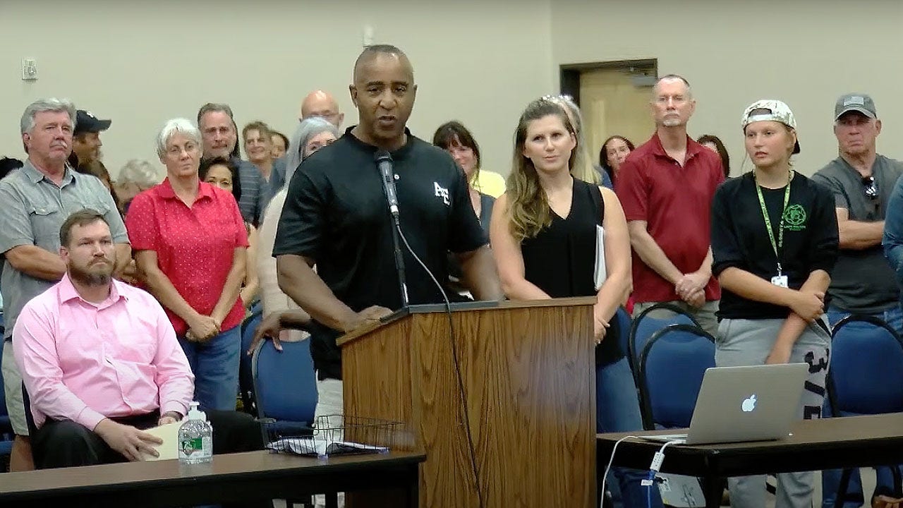 Black father tells board CRT keeps racism on 'life support', moments later they vote to ban it