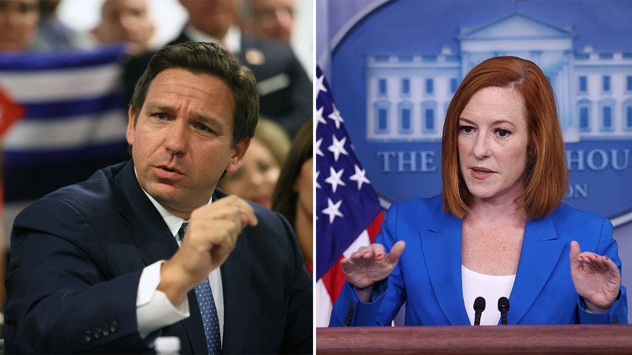 Psaki attacks Florida's DeSantis, governor's office fires back: 'Psaki is the one playing politics'